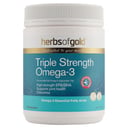 Herbs of Gold Triple Strength Omega-3 - 150 capsules thumbnail 1