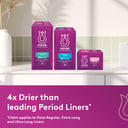 Poise Liners Extra Long 22 pack thumbnail 5