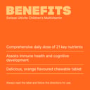 Swisse Ultivite Children's Multivitamin 120 chewable tablets thumbnail 4