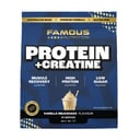 Famous Nutrition Protein + Creatine Vanilla Milkshake 400g thumbnail 1