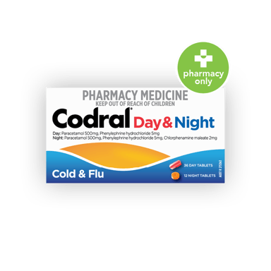 Codral PE Cold & Flu Day & Night 48 tablets^