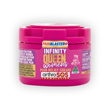 PAIN BLASTER Infinity Queen Women's Pain Relief Cream by Athelite 70g
