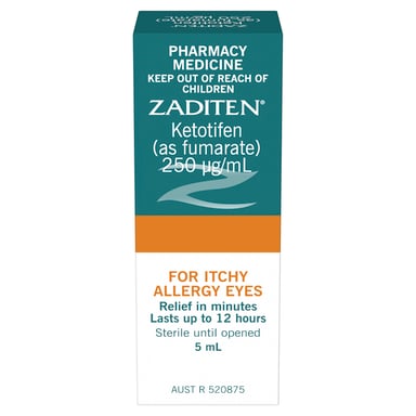 Zaditen Multidose Allergy Eye Drops 5ml