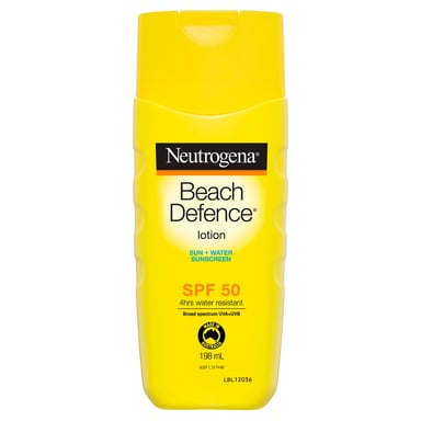 Neutrogena Beach Defence Sunscreen Lotion SPF 50 - 198ml