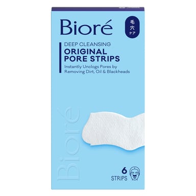 Biore Original Deep Cleansing Pore Strips 6 pack