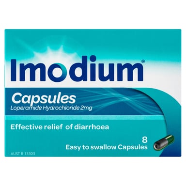 Imodium 2mg - 8 capsules