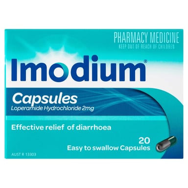 Imodium 2mg - 20 capsules