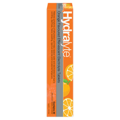 Hydralyte Effervescent Orange 20 tablets