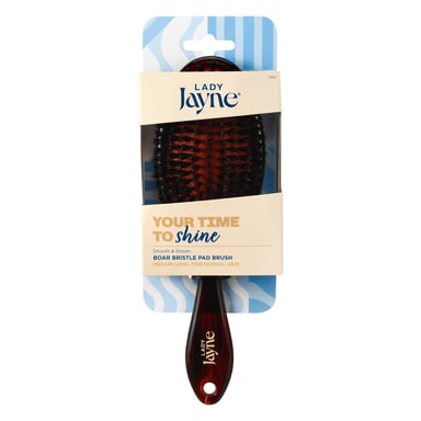 Lady Jayne Brush Pad 100% Boar Bristles Large 1 each