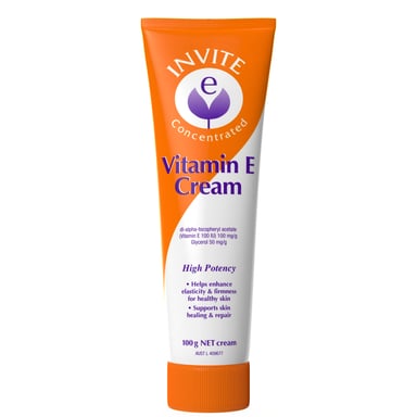 Invite E Vitamin E Cream Tube 100g