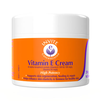 Invite E Vitamin E Cream Tub 250g