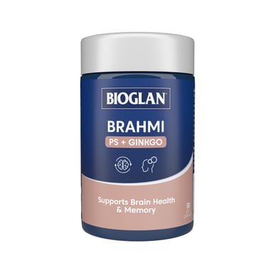 Bioglan Brahmi + PS + Focus 50 soft gel capsules
