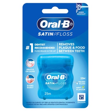 Oral-B Satin Tape Mint 25m