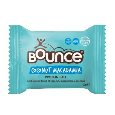 Bounce Natural Energy Ball Coconut Macadamia 40g