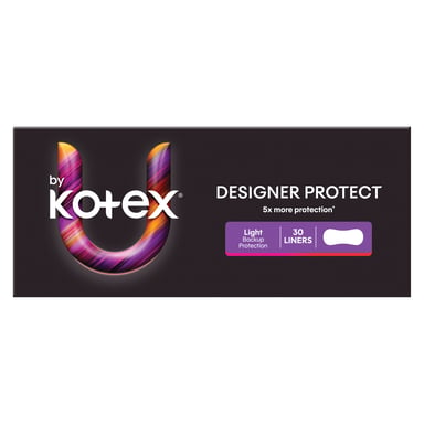 U by Kotex Liners Design Protect 30 pack