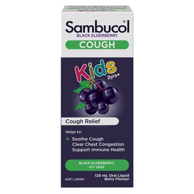 Sambucol Kids Cough Liquid 120ml