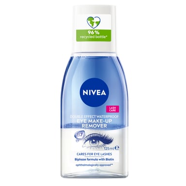 Nivea Daily Essentials Double Effect Eye Make-Up Remover 125ml