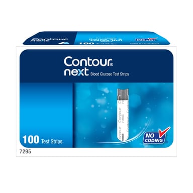 Contour Next Blood Glucose Test Strips 100 pack