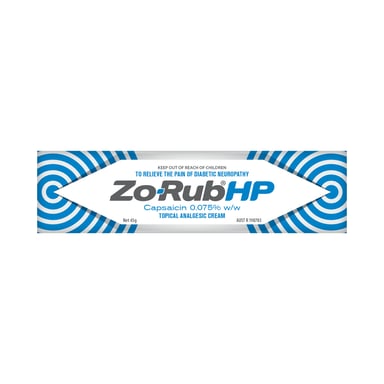 Zo-Rub HP Topical Analgesic Cream 0.075% - 45g