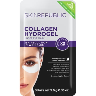 Skin Republic Collagen Hydrogel Under Eye Patch 3 Pack