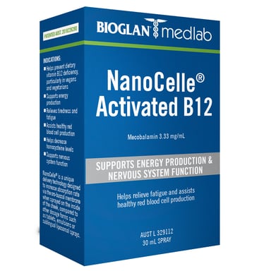 Bioglan Medlab NanoCelle Activated B12 - 30ml