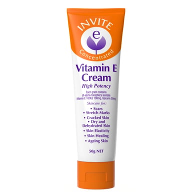 Invite E Vitamin E Cream Tube 50g
