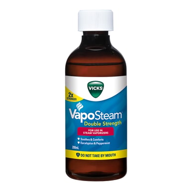 Vicks Vaposteam Double Strength Inhalant 200ml
