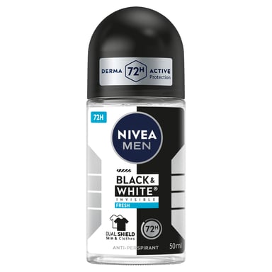 Nivea Men Black & White Fresh Roll On 50ml