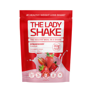 The Lady Shake Meal Replacement Strawberry 840g
