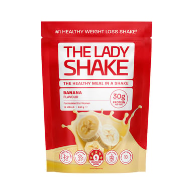 The Lady Shake Meal Replacement Banana 840g