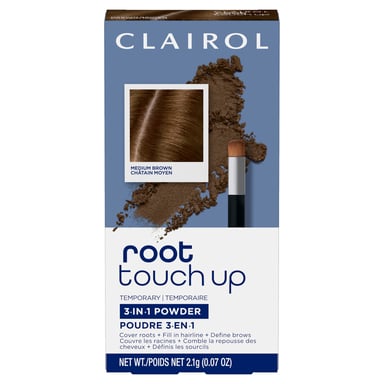 Clairol Root Touch Up Powder Medium Brown 1 pack