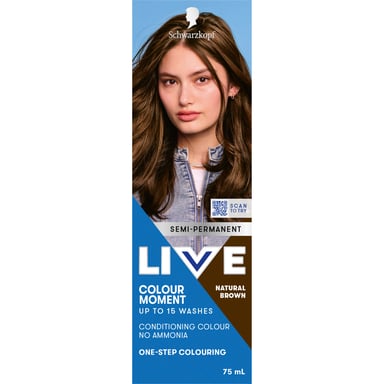 Schwarzkopf Live Colour Natural Brown 75ml