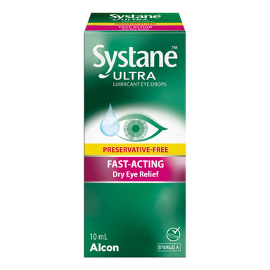 Systane Ultra Multi Dose Preservative Free Lubricant Eye Drops 10ml