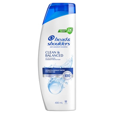 Head & Shoulders Clean & Balanced Shampoo 400ml