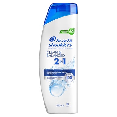 Head & Shoulders 2 In 1 Clean & Balanced 350ml