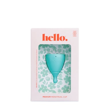 Hello Period Average Cervix Cup Medium Blue 60g