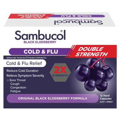 Sambucol Double Strength 12 capsules