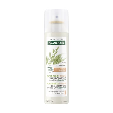 Klorane Dry Shampoo With Oat & Ceramide Dark Hair All Hair Types 150ml