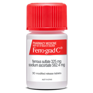 Ferro-grad C 30 tablets