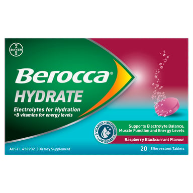 Berocca Hydrate Blackcurrant 20 tablet