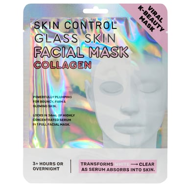 Skin Control Glass Skin Face Mask Collagen 1 each