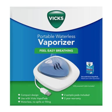 Vicks Portable Waterless Vaporizer 1 each