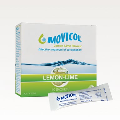 MOVICOL Lemon Lime 10 sachets