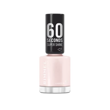Rimmel 60 Seconds Super Shine Quick Dry Nail Polish 108 Cameo Rose 8ml