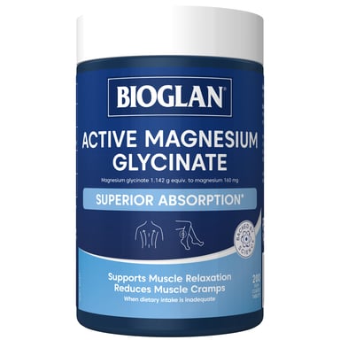 Bioglan Magnesium Glycinate 200 tablets