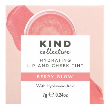Kind Collective Hydrating Lip + Cheek Tint Berryglow 35g