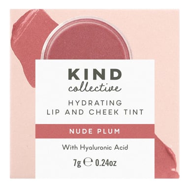 Kind Collective Hydrating Lip + Cheek Tint Nude Plum 35g