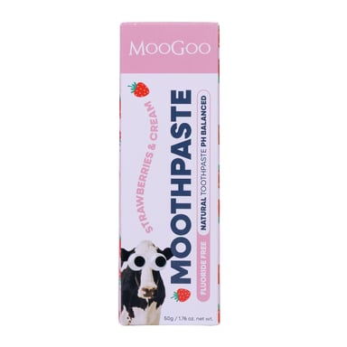 Moogoo Kids Moothpaste Strawberries & Cream 50g