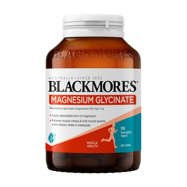 Blackmores Magnesium Glycinate 100 tablets