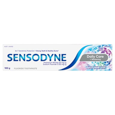 Sensodyne Toothpaste Daily Care + Whitening 10g